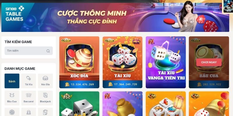Sin88 - Nhà Cái Tạo Sự Khác Biệt Với Trải Nghiệm Cược Sâu 3 Chiến thuật giúp kiểm soát cuộc chơi tại Sin88