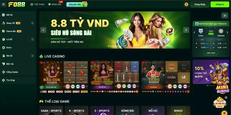FO88: Nhà Cái Săn Thưởng Cực Chất | Kèo Đấu Đầy Cảm Xúc 10 FO88: Nhà Cái Săn Thưởng Cực Chất | Kèo Đấu Đầy Cảm Xúc