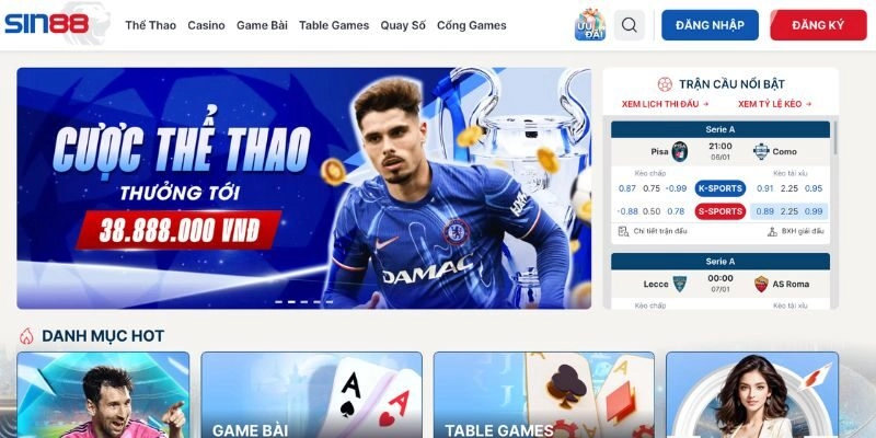 Sin88 - Nhà Cái Tạo Sự Khác Biệt Với Trải Nghiệm Cược Sâu 10 Sin88 – Nhà Cái Tạo Sự Khác Biệt Với Trải Nghiệm Cược Sâu