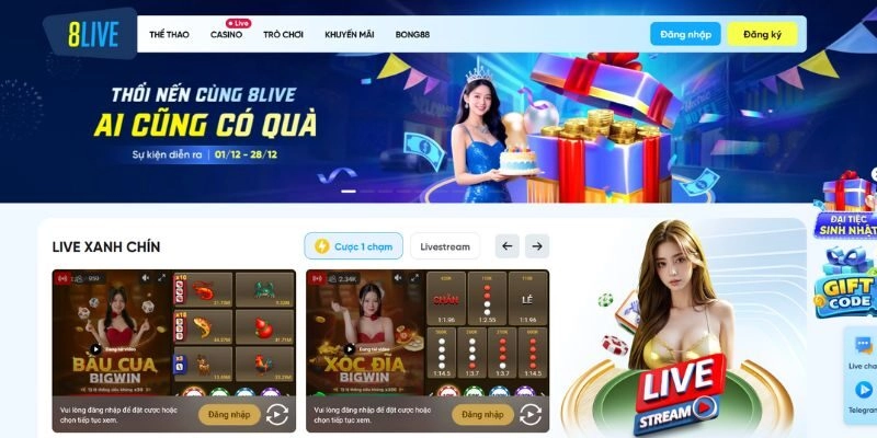 8Live | Nhà Cái Uy Tín, Sảnh Game Hot, Khuyến Mãi Hấp Dẫn 2 8Live | Nhà Cái Uy Tín, Sảnh Game Hot, Khuyến Mãi Hấp Dẫn