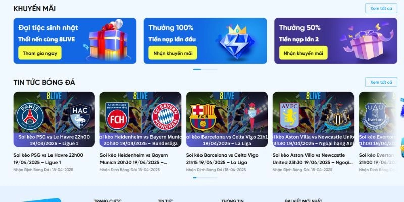 8Live | Nhà Cái Uy Tín, Sảnh Game Hot, Khuyến Mãi Hấp Dẫn 4 Kho Giftcode đa dạng với nhiều phần quà giá trị lớn