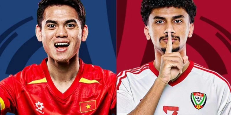U23 UAE cho thấy sự áp đảo rõ rệt