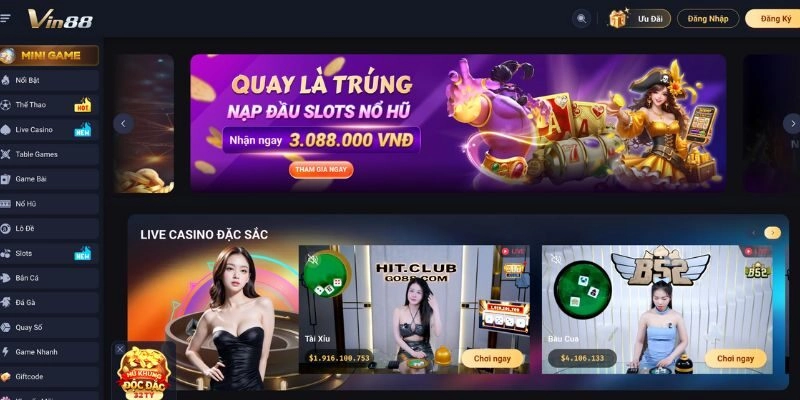 Vin88 | Nhà Cái Với Dấu Ấn Trải Nghiệm Cược Bùng Nổ 7 Vin88 | Nhà Cái Với Dấu Ấn Trải Nghiệm Cược Bùng Nổ